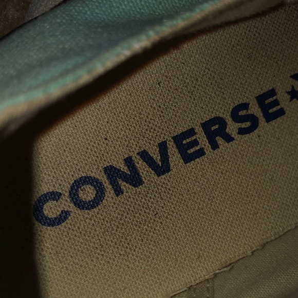 Converse Women's Mint Green Sneakers - Picture 6 of 6